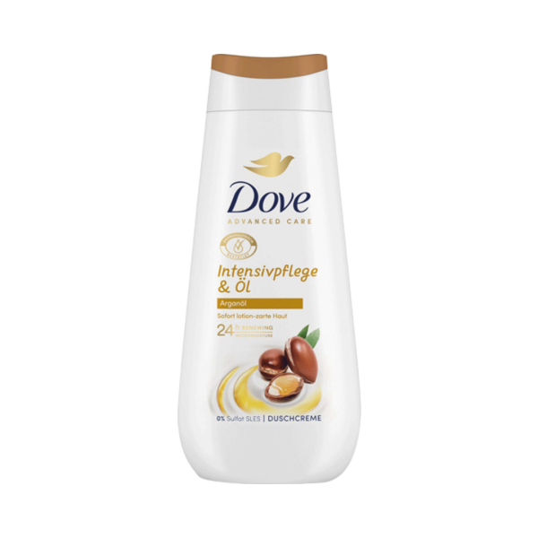 Dove Advanced Care Intensivpflege und Oel, Pflegende Duschcreme, 225ml